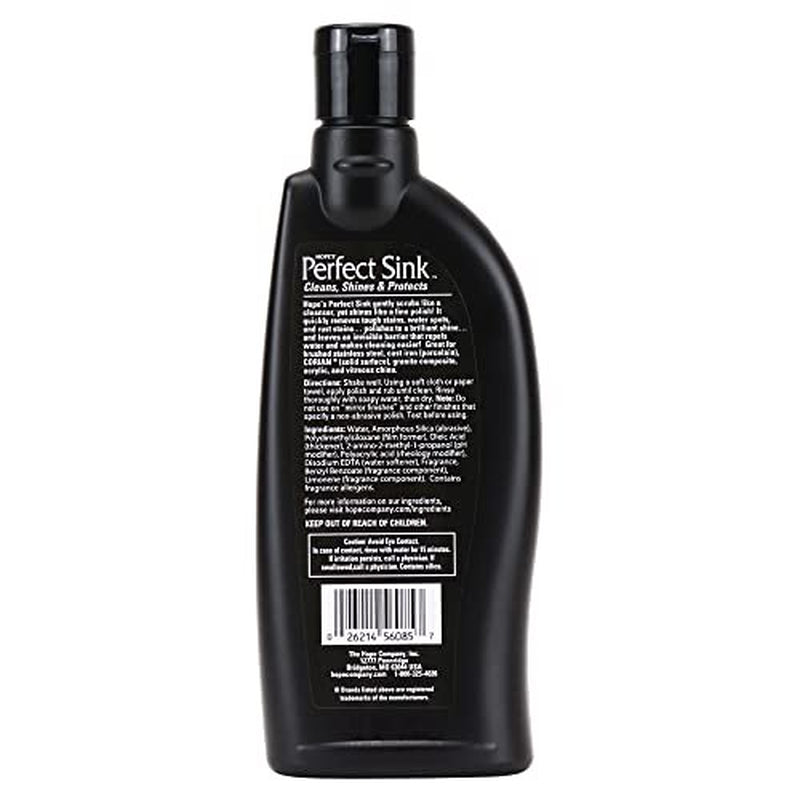 Hope's 8.5 Oz Perfect Sink Polish Restorative, Removes Stains