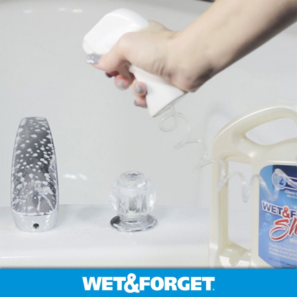 Wet & Forget Weekly Shower Cleaner, Vanilla Scent, 64 Fl Oz - ZADREAMZ