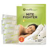 Breathe Green Mite Fighter | Herbal Dust Mite Treatment | Natural Mite Eliminator | No Harsh Chemicals | Repels Mites from Bedding, Couches, Carpet, Cushions Byebugs | 4 Easy to Use Pouches (2-Pairs)